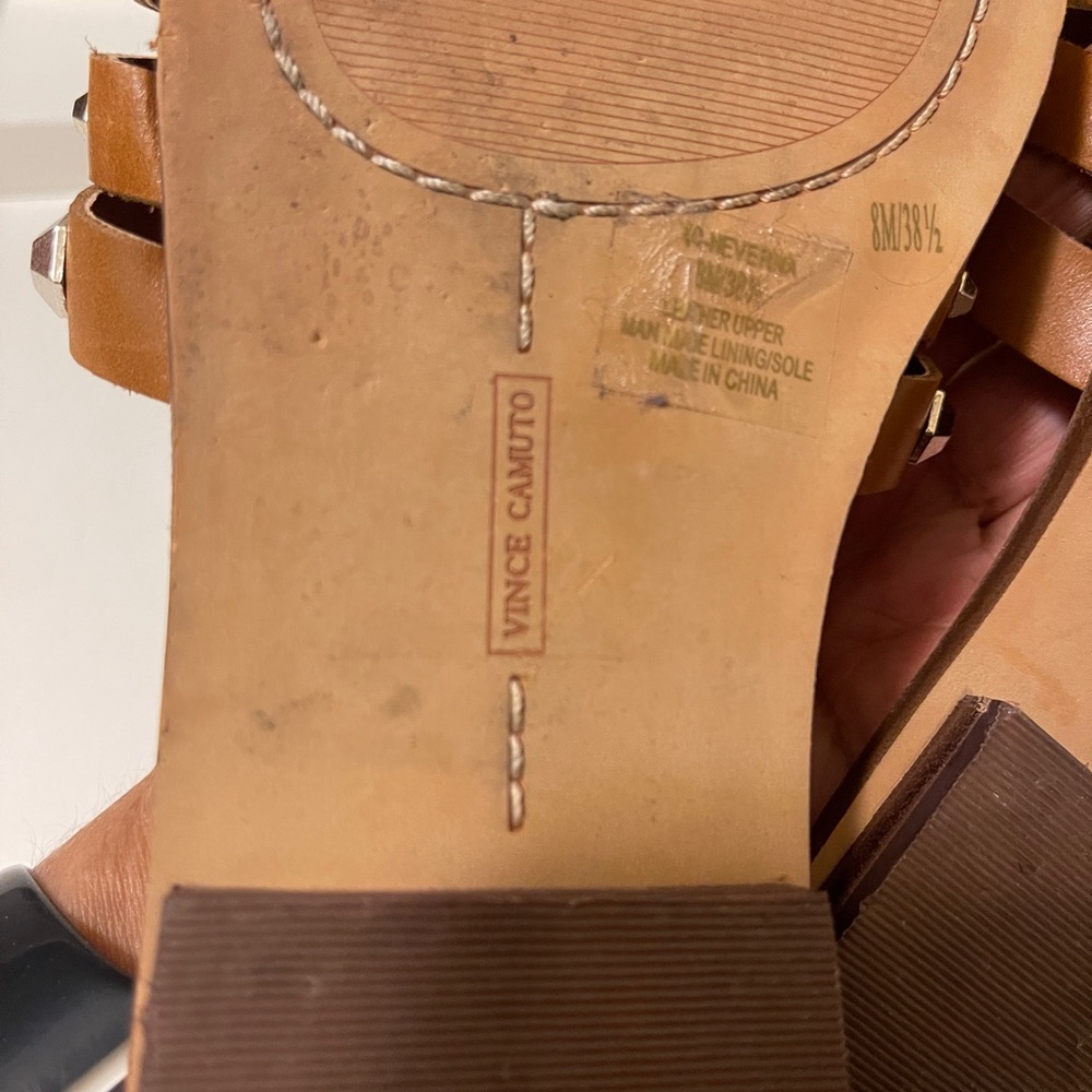 Vince Camuto Studded Leather
Slide Sandals Neverna
Sandstone - Picture 10 of 10